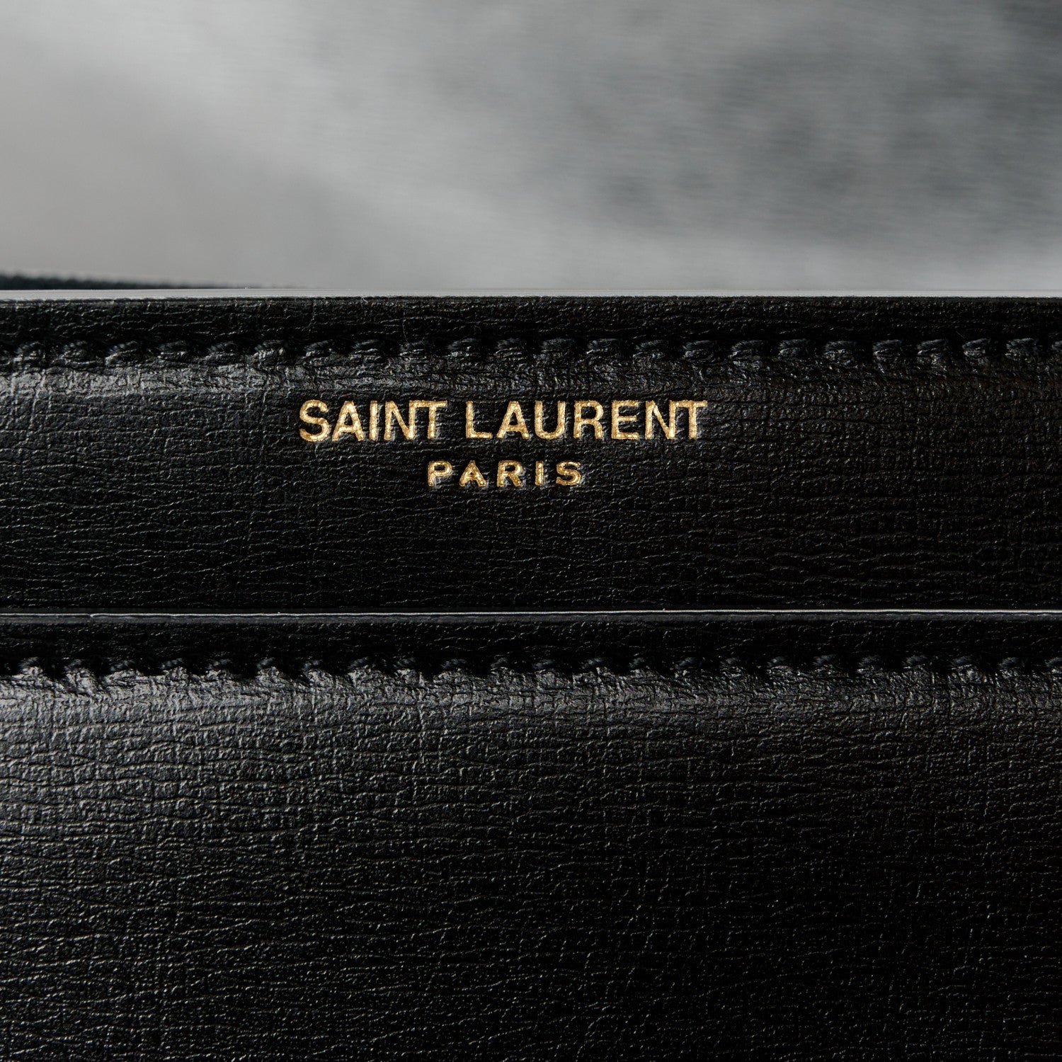 Saint Laurent Calfskin Large Monogram Sunset Black 7 of 11