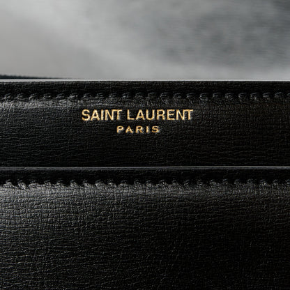 Saint Laurent Calfskin Large Monogram Sunset Black 7 of 11