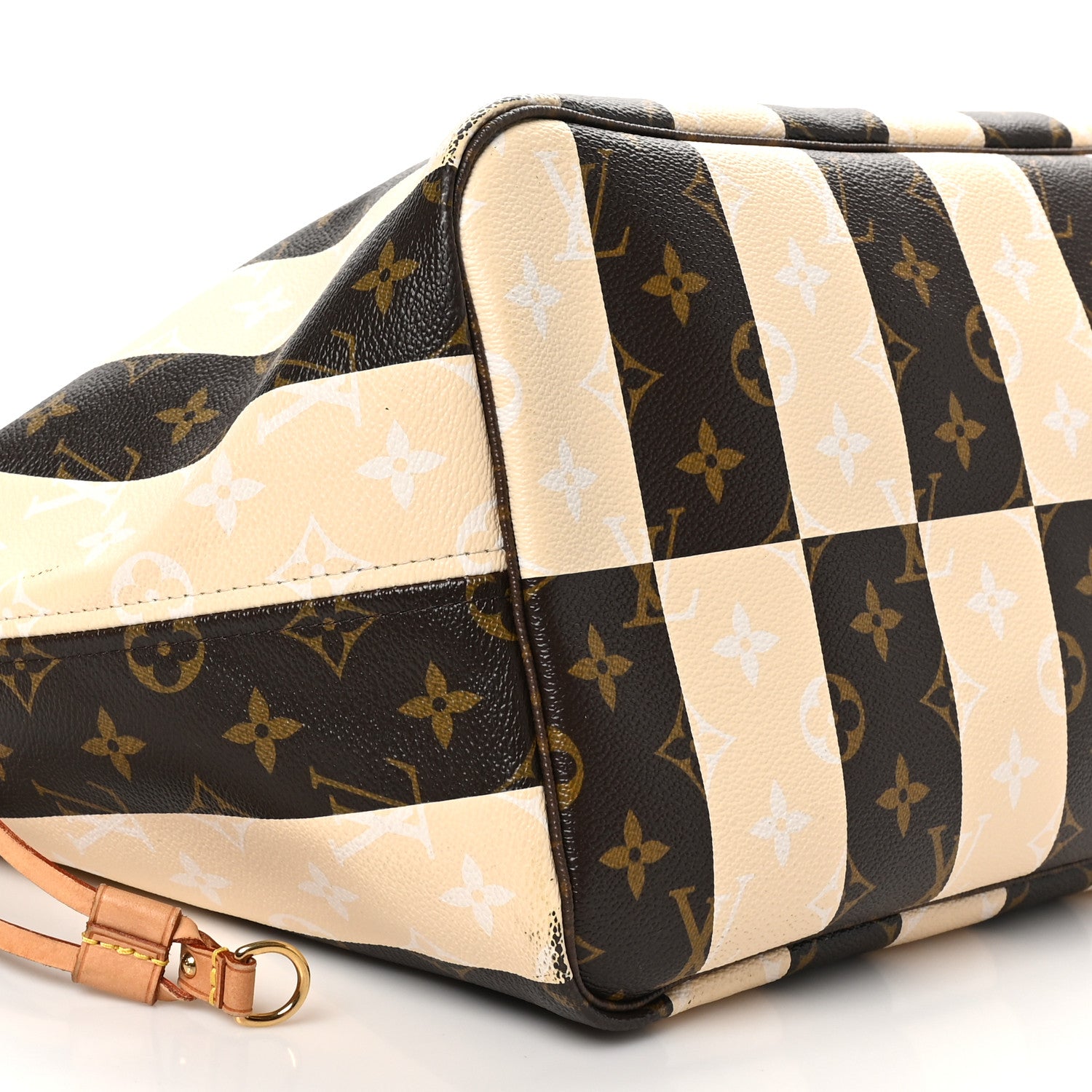 Louis Vuitton Monogram Rayures Neverfull GM 9 of 11