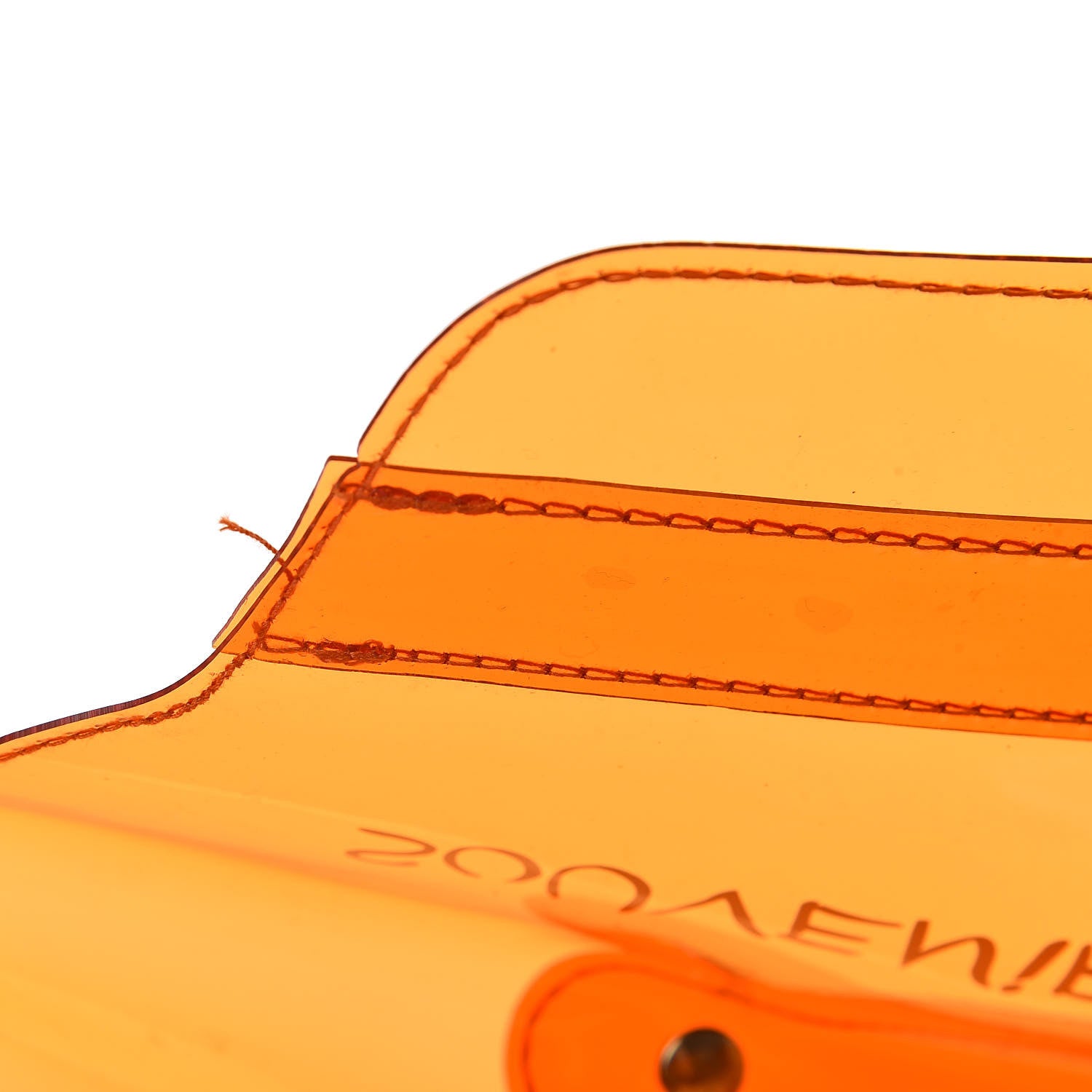 Hermes Vinyl Souvenir De L'Exposition Kelly Orange 14 of 14