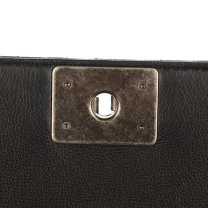 Chanel Calfskin Medium Boy Reverso Flap Black 8 of 9