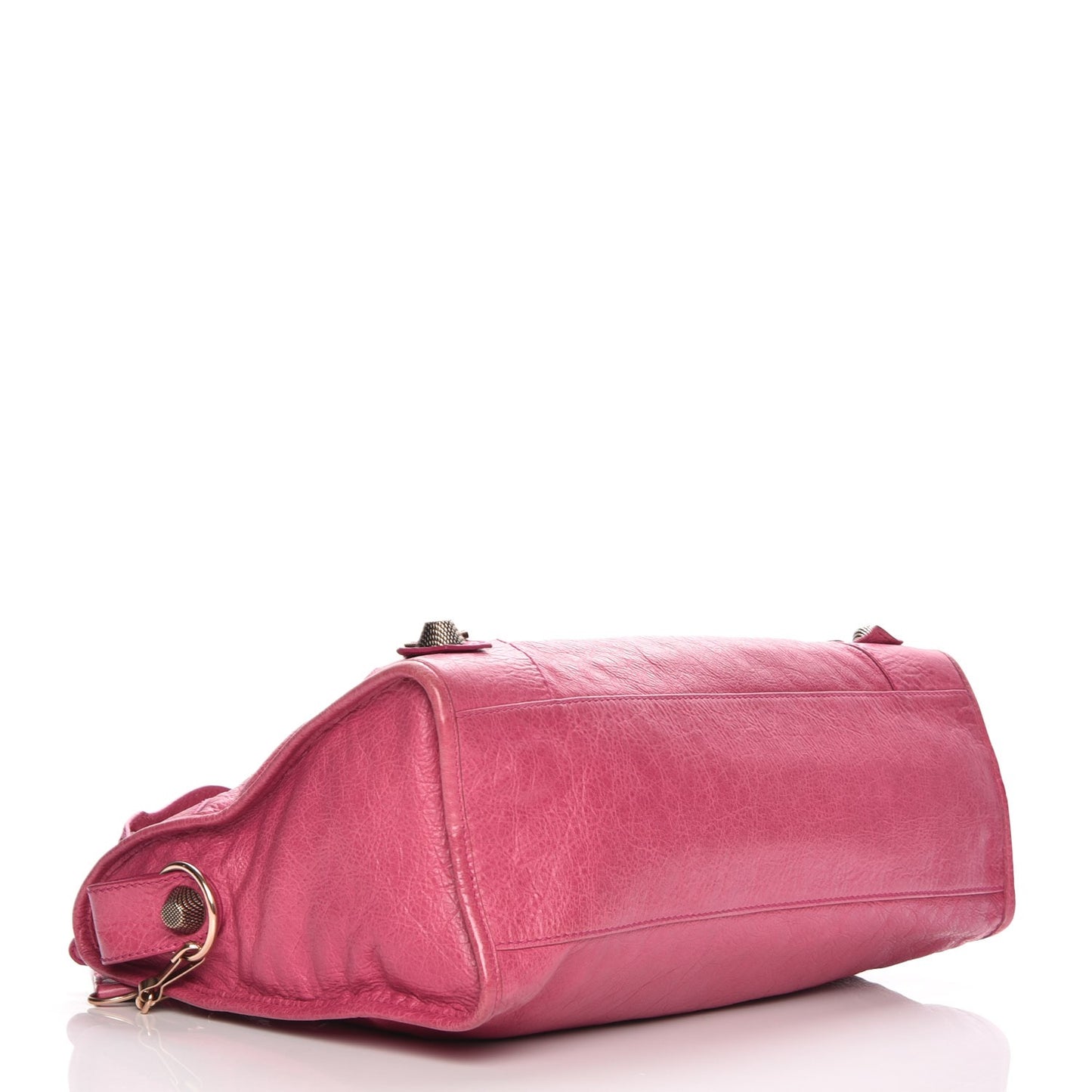 Agneau Giant 21 Rose Gold Hardware City Cyclamen Fucsia