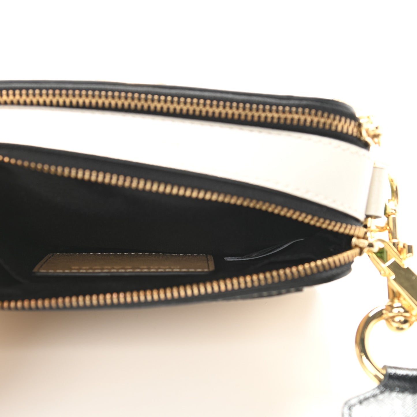 Saffiano Small Snapshot Camera Bag Sand Castle Multicolor