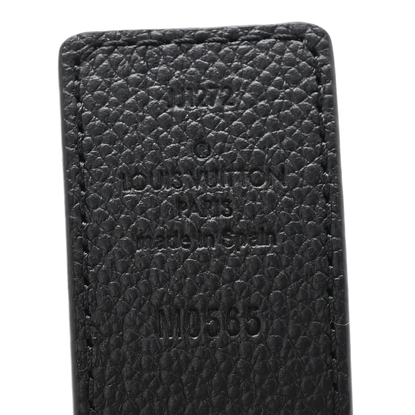 Calfskin Monogram 30mm LV Initiales Reversible Belt 90 36 Black
