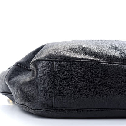Chanel Caviar CC Shoulder Bag Black 7 of 8