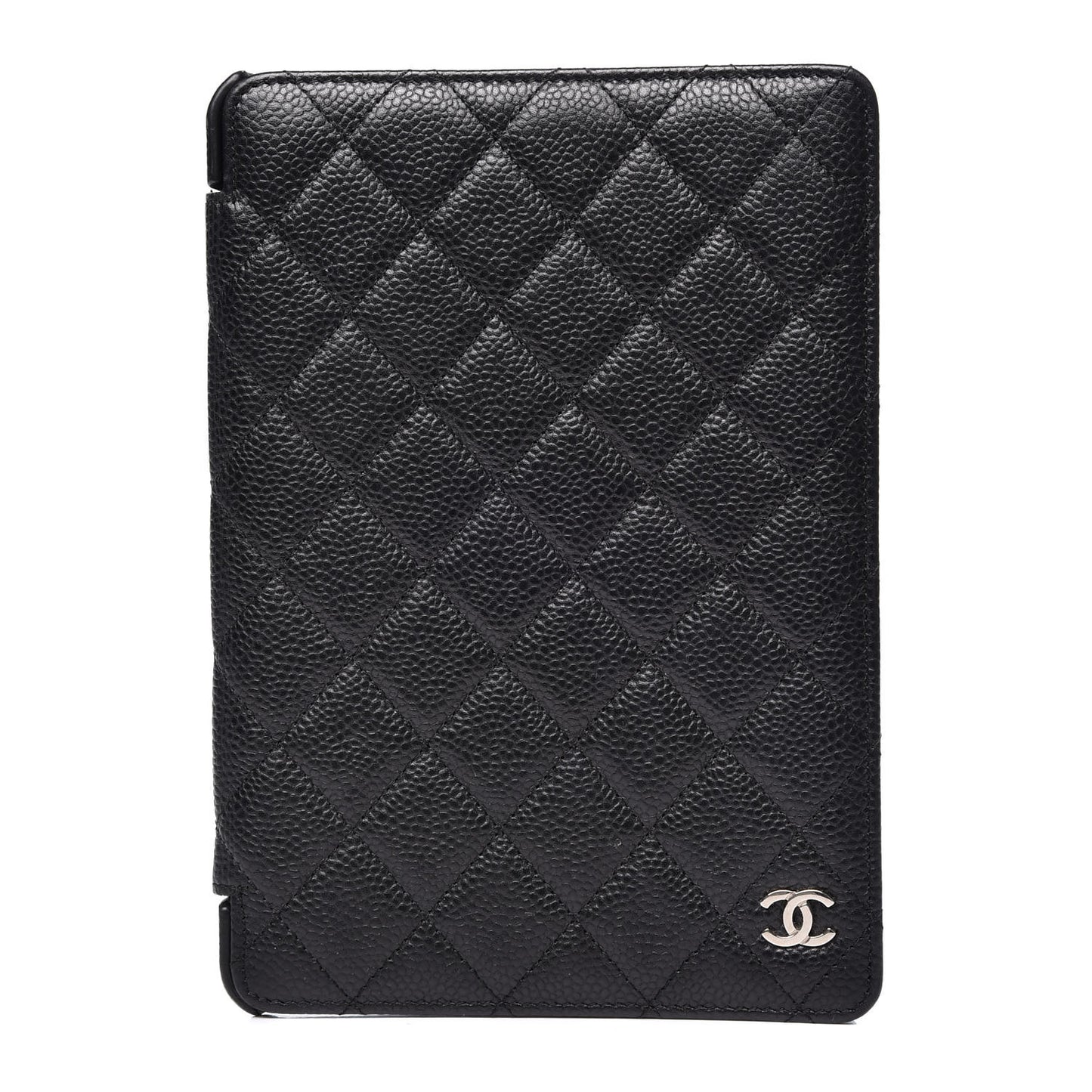 Caviar Quilted iPad Mini Case Black