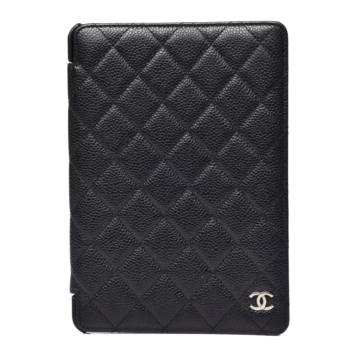 Chanel Caviar Quilted iPad Mini Case Black 1 of 10