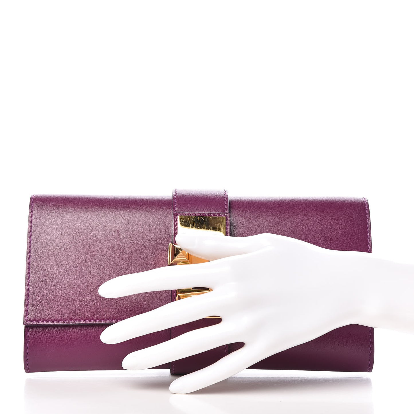 Tadelakt Medor 23 Clutch Anemone