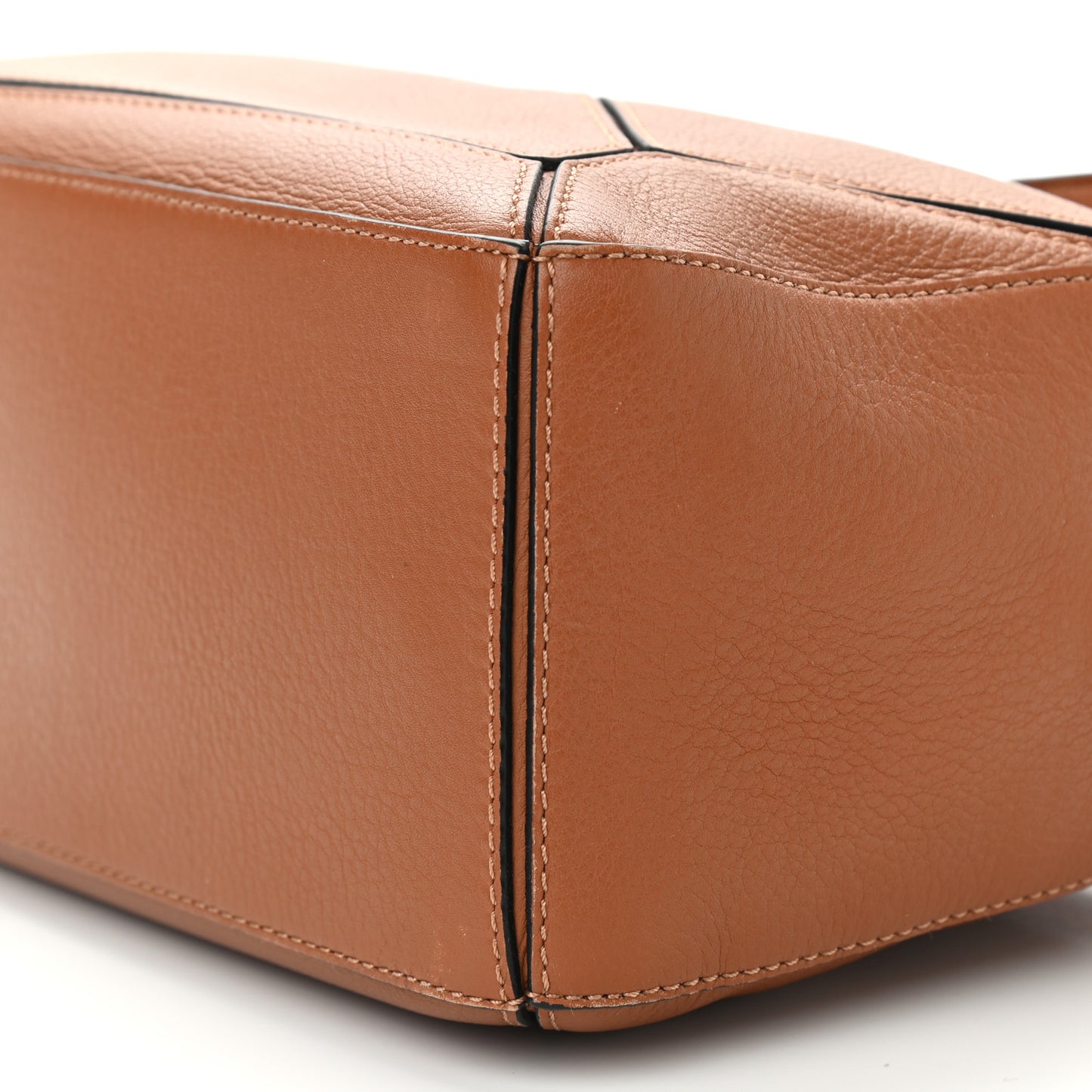 Calfskin Small Puzzle Bag Tan
