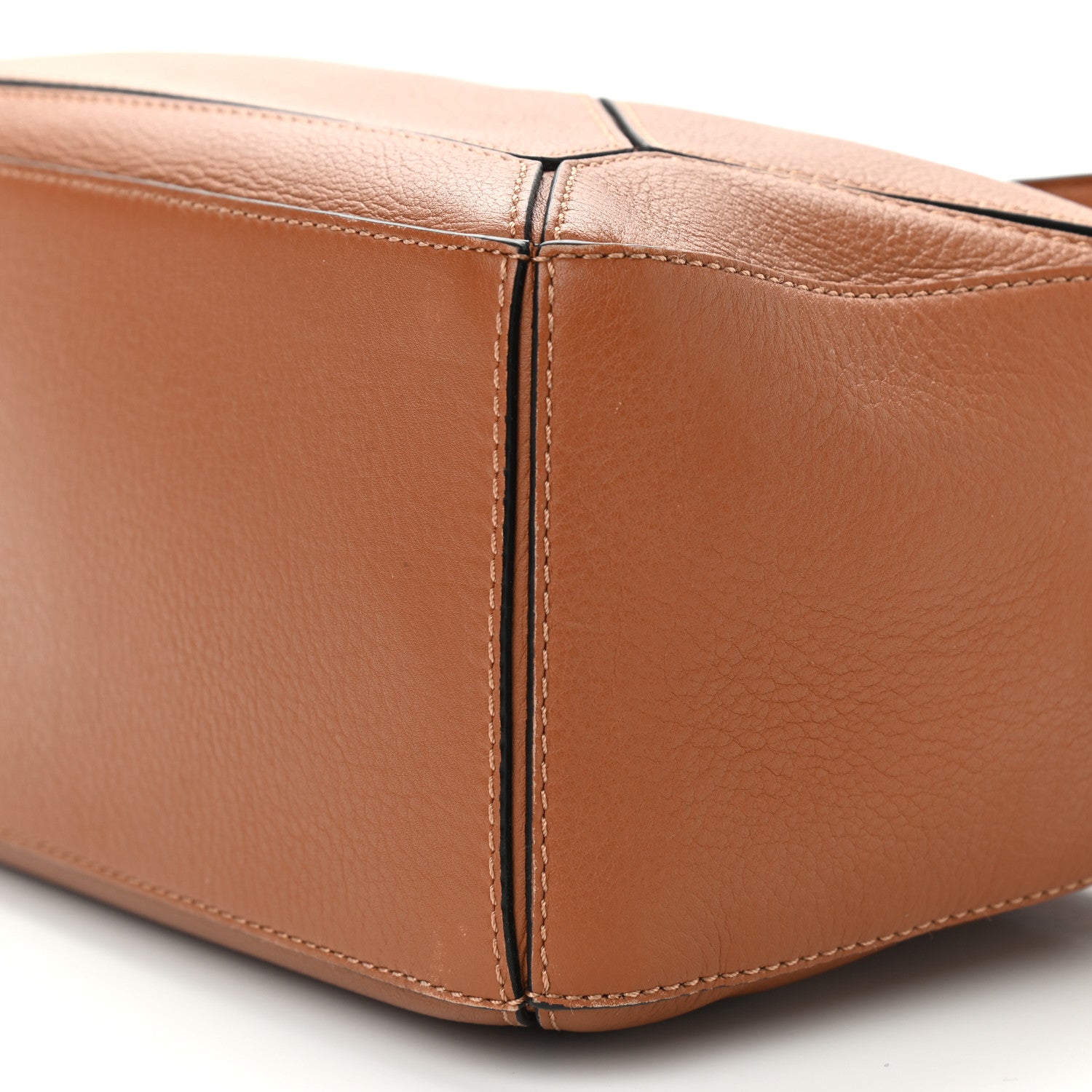 Loewe Calfskin Small Puzzle Bag Tan 9 of 11