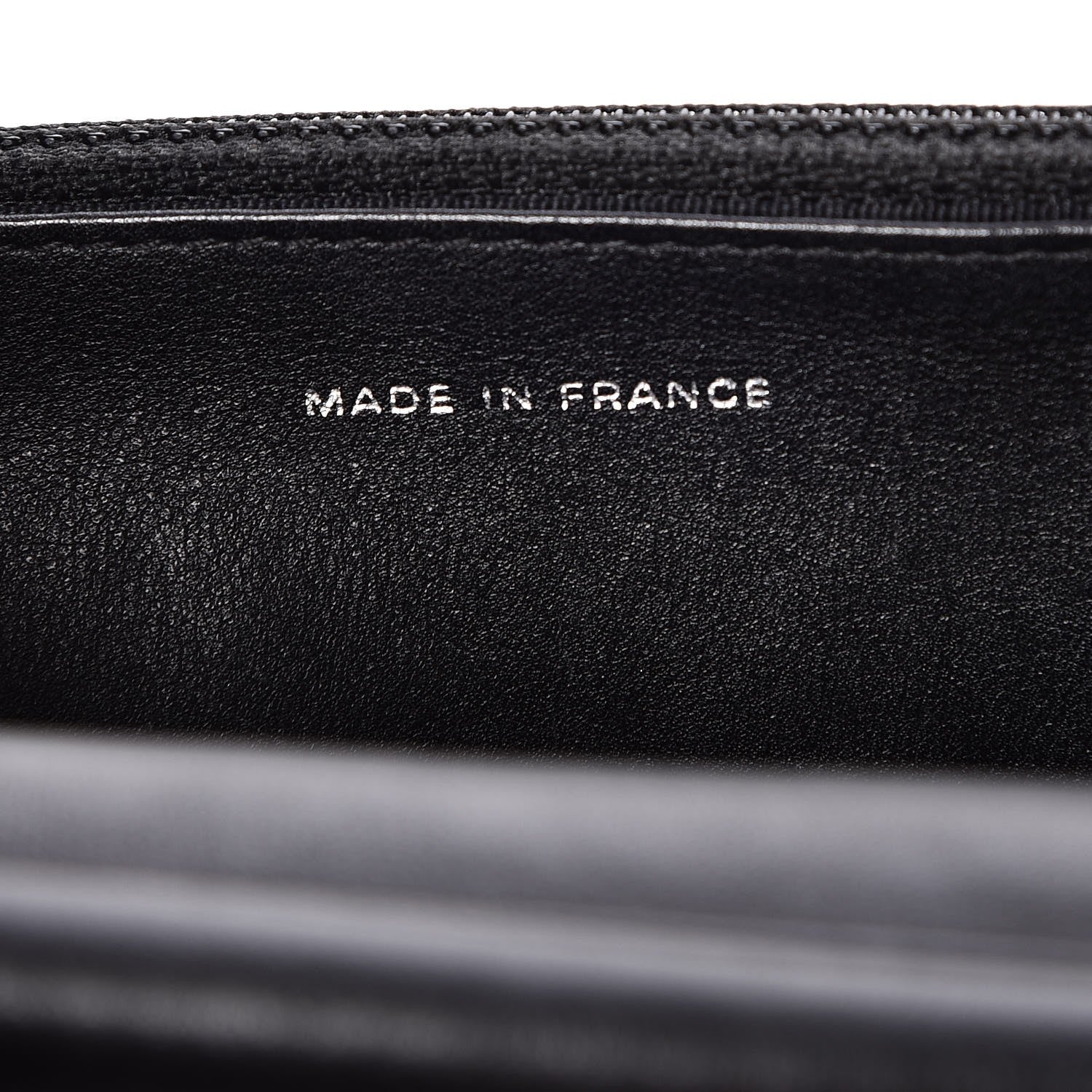 Chanel Patent Quilted Wallet On Chain WOC Black 7 of 9