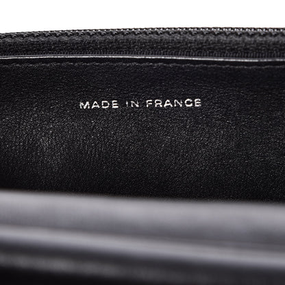 Chanel Patent Quilted Wallet On Chain WOC Black 7 of 9