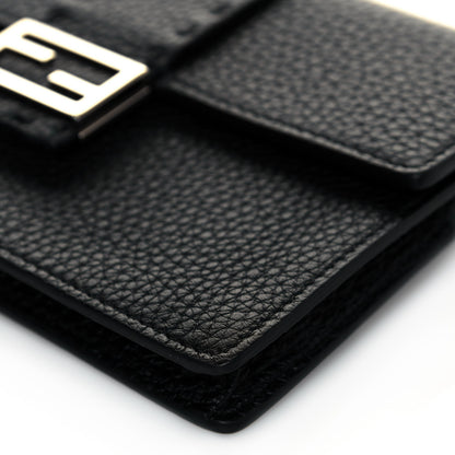 Fendi Cuoio Romano Selleria Baguette Belt Pouch Black 9 of 12