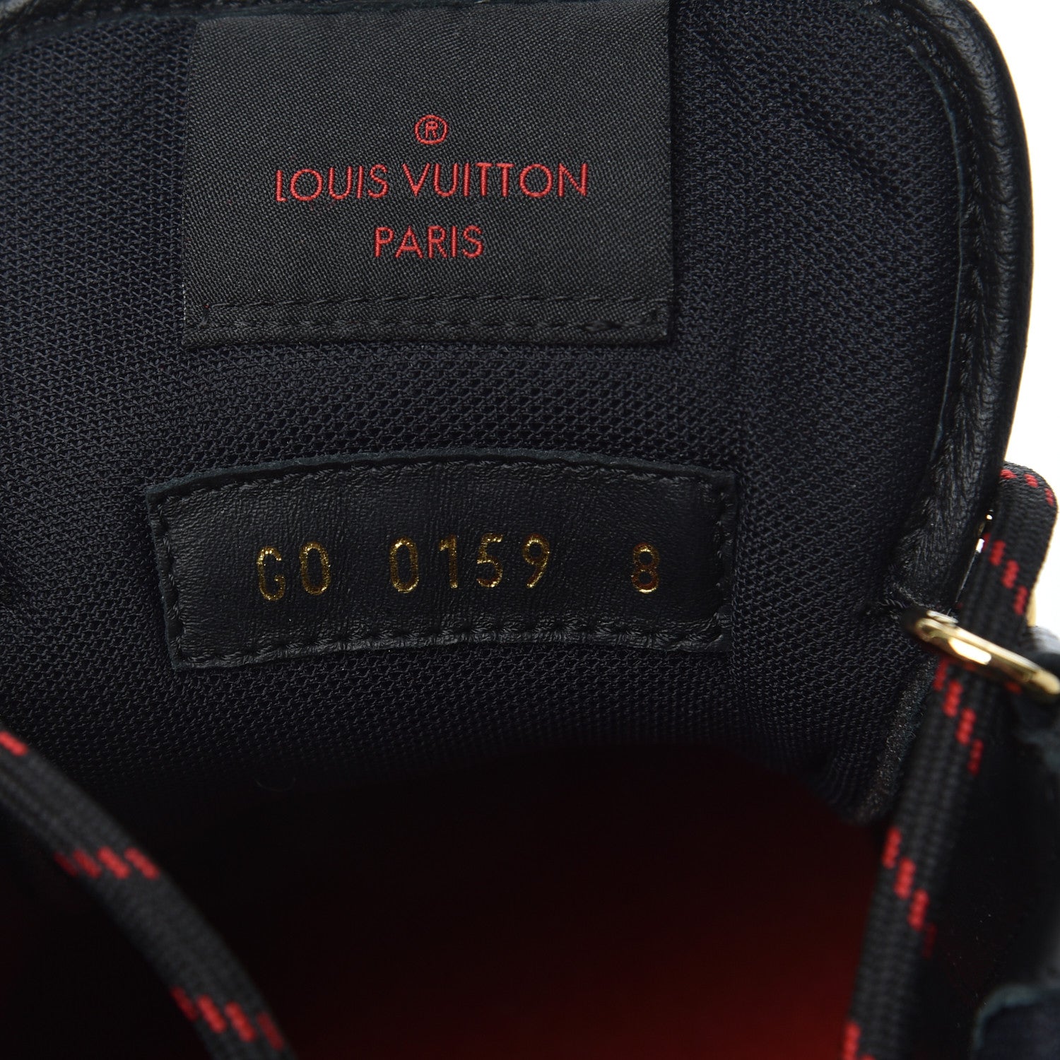 Louis Vuitton Calfskin Mens LV Trainer Sneakers 8 Black 7 of 7