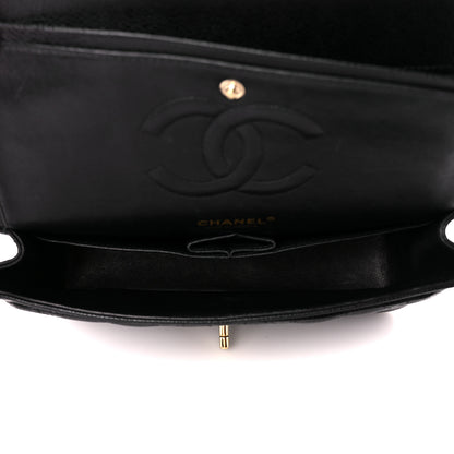 Chanel Caviar Quilted Medium Double Flap Black 5 of 11