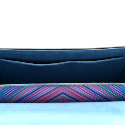 Louis Vuitton Epi Tropical Twist Shoulder Bag MM Blue Rose 11 of 11