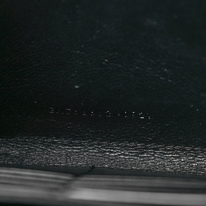 Saint Laurent Glossy Calfskin Monogram Chain Wallet Black 6 of 10