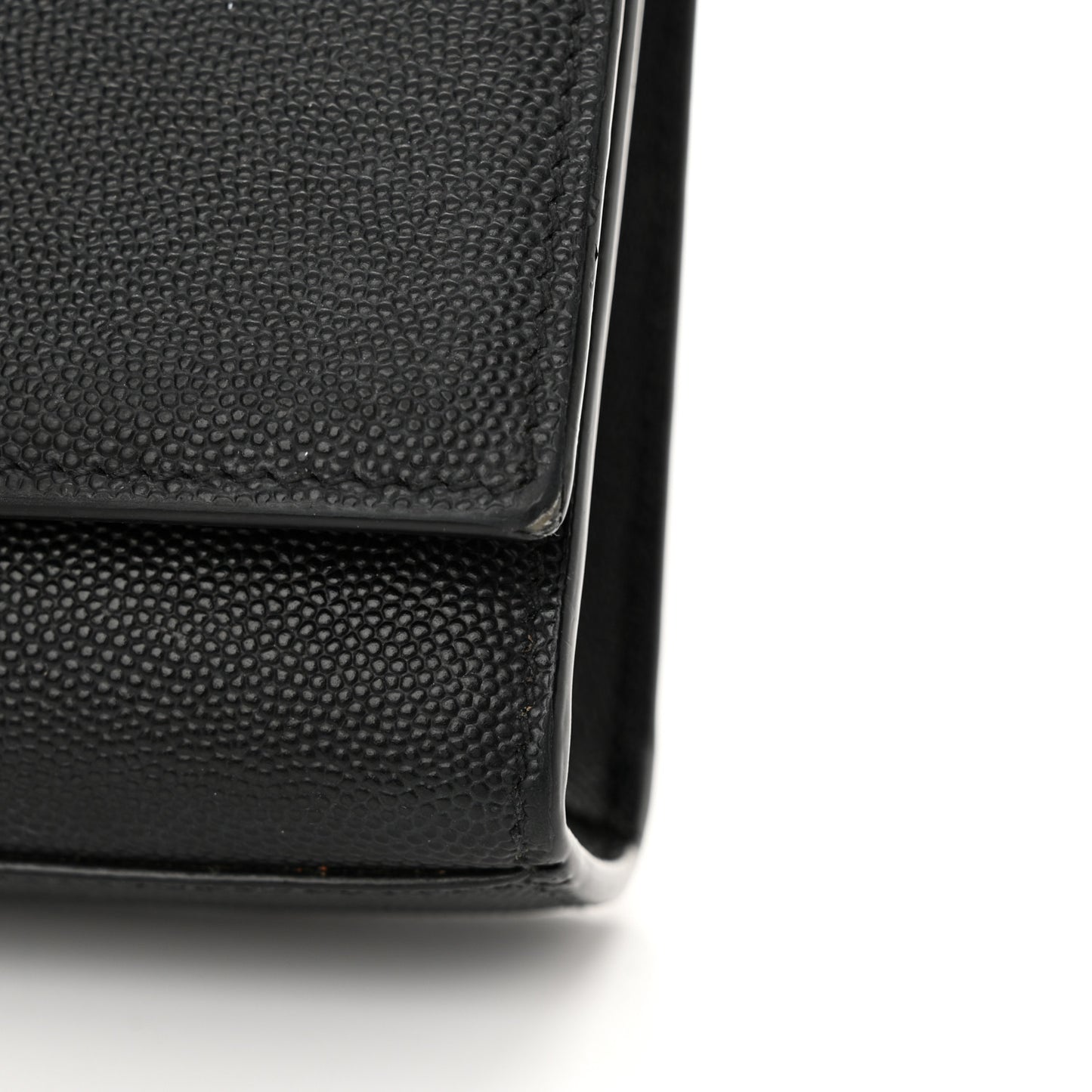 Grain De Poudre Small Monogram Monochrome Kate Satchel Black