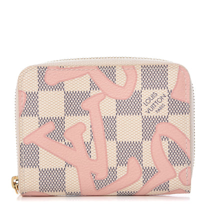 Louis Vuitton Damier Azur Tahitienne Zippy Coin Purse 1 of 6