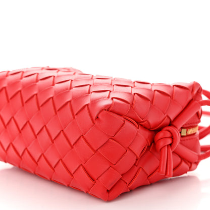 Bottega Veneta Nappa Intrecciato Mini Loop Camera Bag Redstone 9 of 9