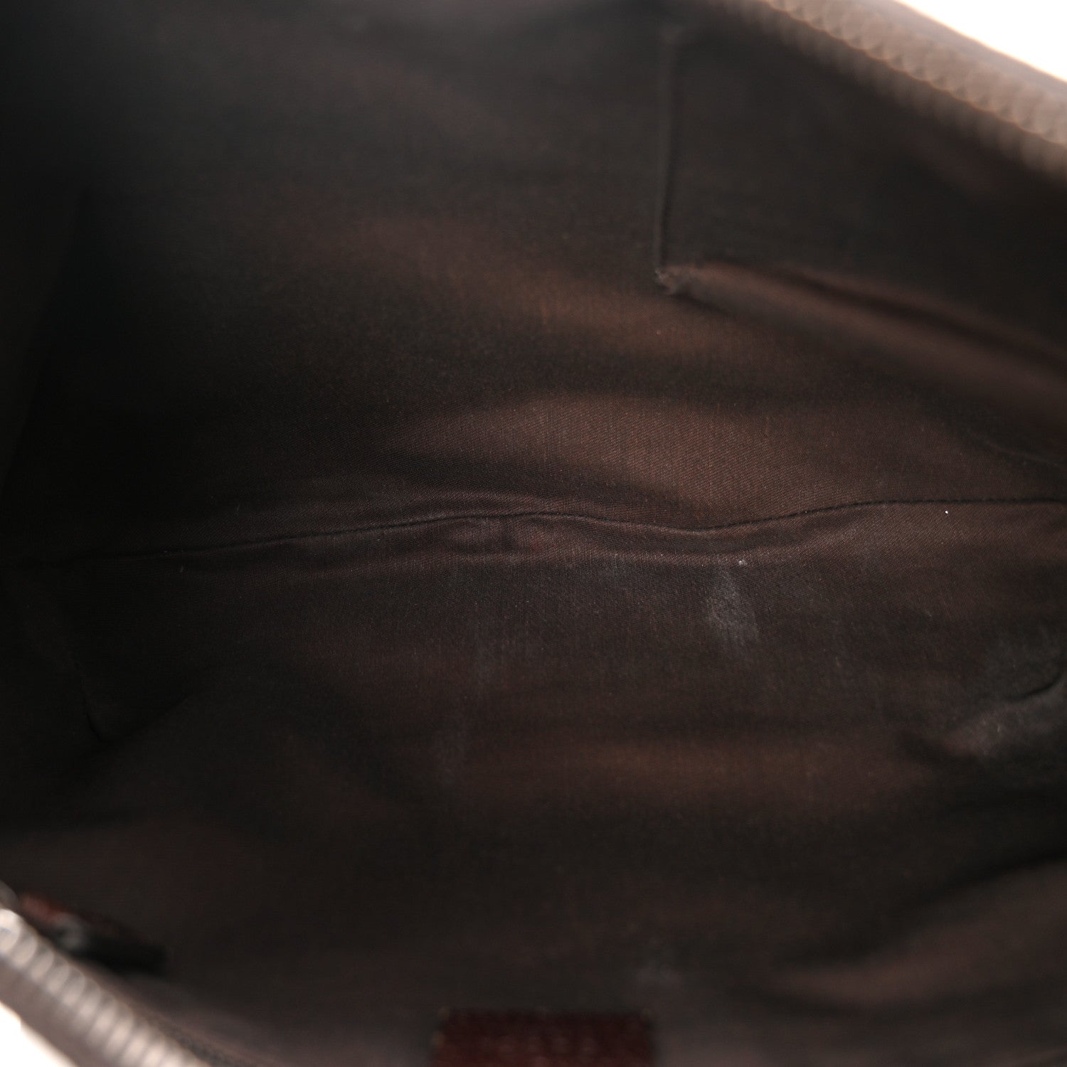 Gucci Monogram Web Medium Half Moon Hobo Dark Brown 5 of 10