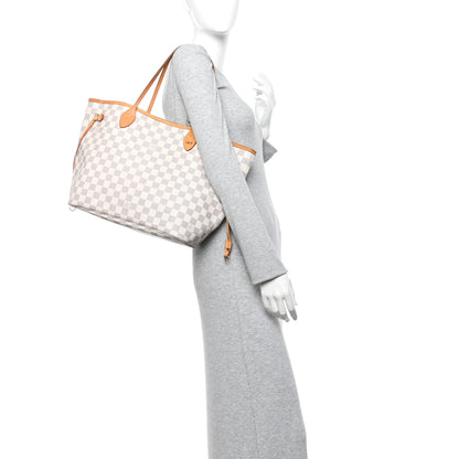 Louis Vuitton Damier Azur Neverfull MM 2 of 17
