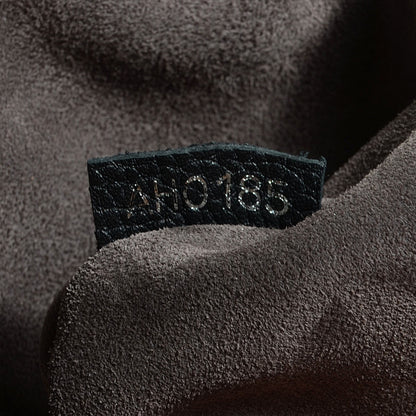 Louis Vuitton Veau Cachemire Soft Lockit MM Black 7 of 8