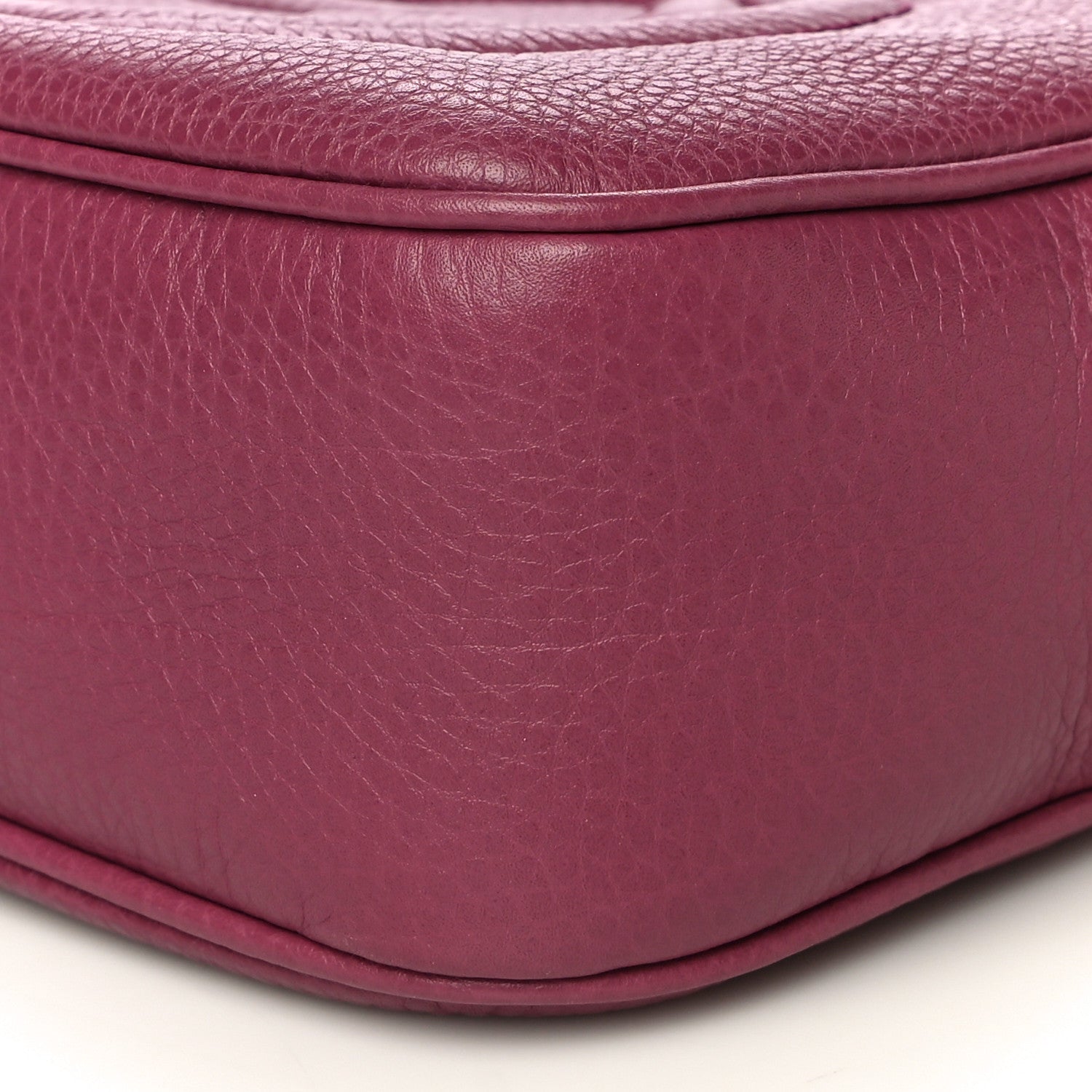 Gucci Pebbled Calfskin Small Soho Disco Bag Peonia Flower 9 of 13