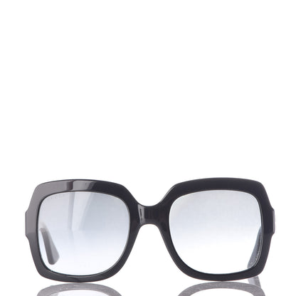 Gucci Oversize Square GG 0036S Sunglasses Black 2 of 7