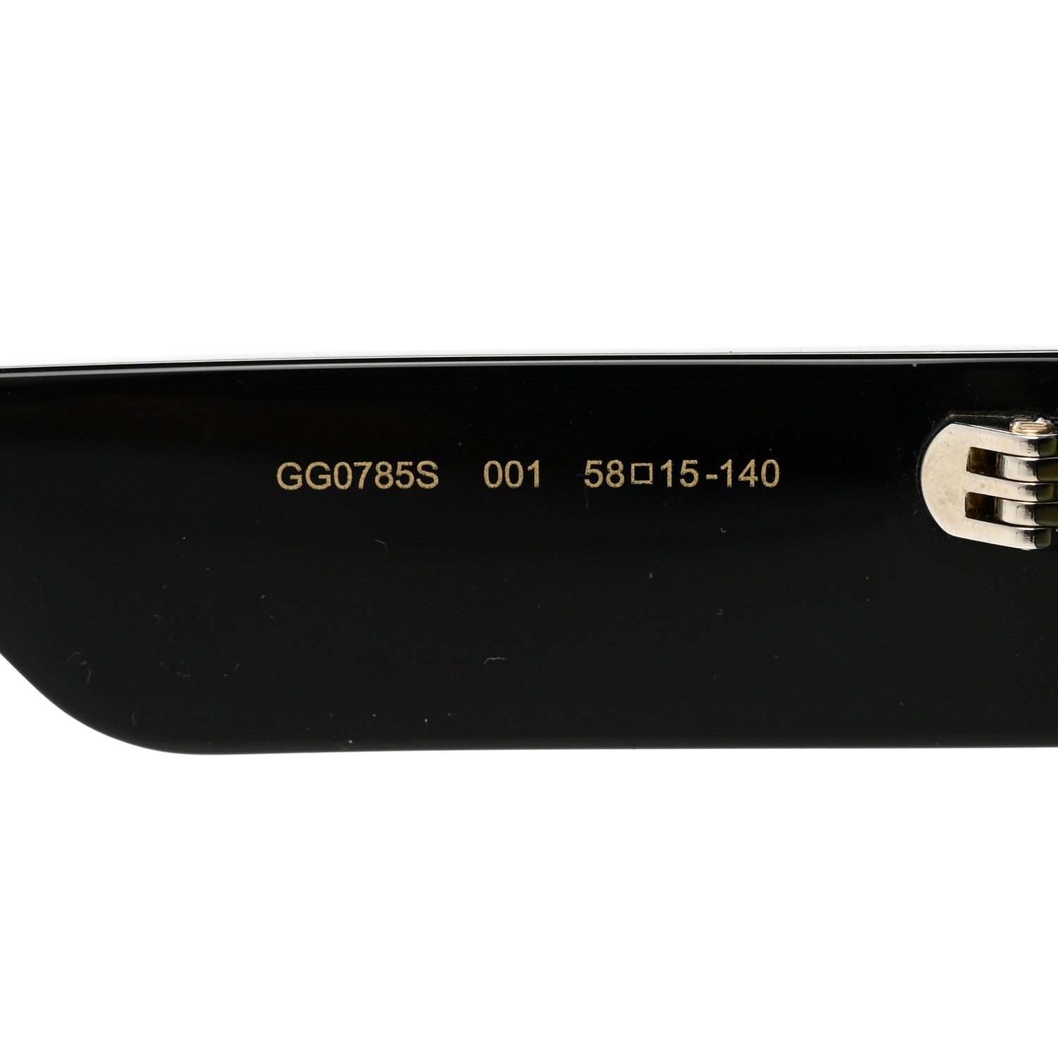 Gucci Oversized Aviator Sunglasses GG0785S Black 5 of 8