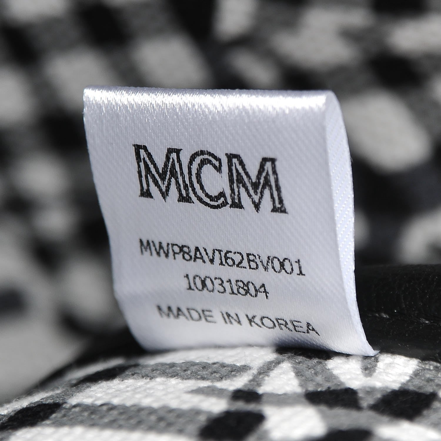MCM Visetos Medium Reversible Shopper Tote Black 24 of 27