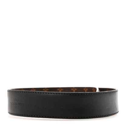 Louis Vuitton Monogram Calfskin Shoulder Strap Black 2 of 4