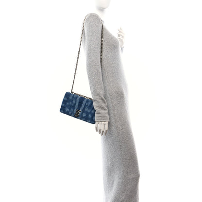 Burberry Denim Quilted Small Lola Bag Blue 2 of 9