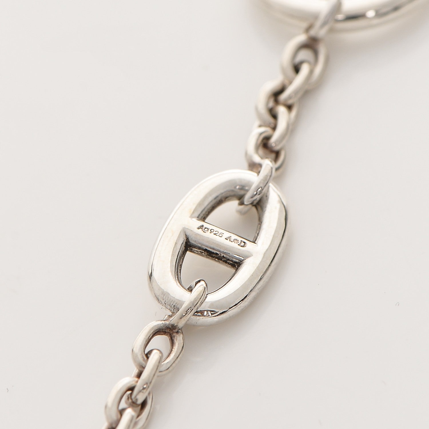 Hermes Sterling Silver Farandole Bracelet S 5 of 5