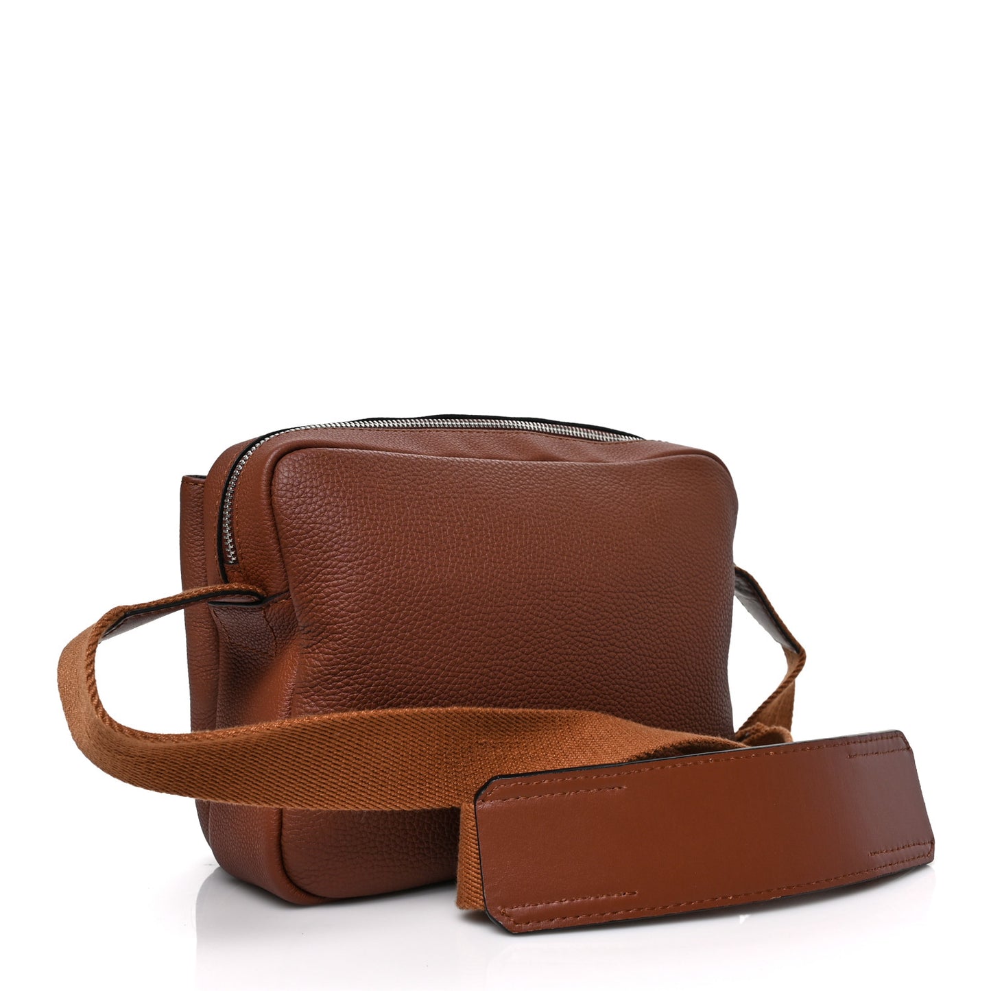 Soft Grained Calfskin XS Military Messenger Bag Tan