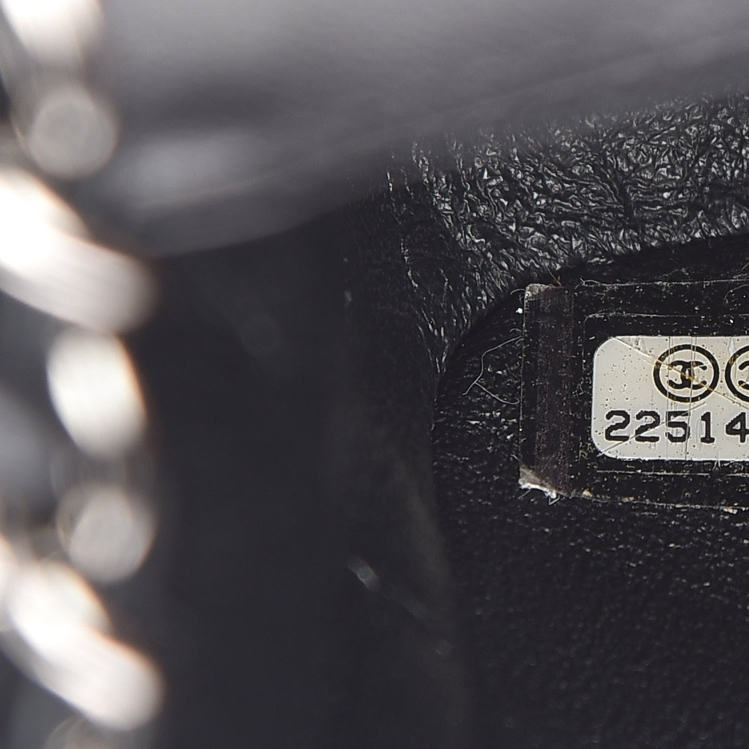 Chanel Lambskin Quilted Mini Square Flap Black 7 of 15