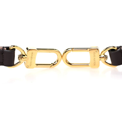 Louis Vuitton Jacquard Speedy Bandouliere 20 Shoulder Strap Beige Brown 3 of 3