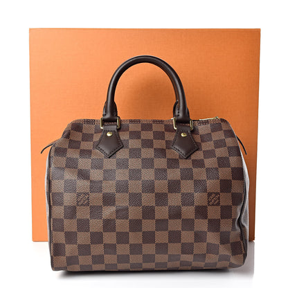 Louis Vuitton Damier Ebene Speedy 25 10 of 10