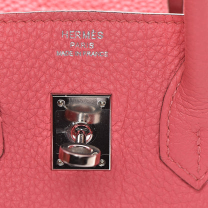 Hermes Togo Birkin 25 Rose Lipstick 27 of 37