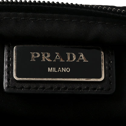 Prada Nylon Vela Messenger Bag Black 5 of 7
