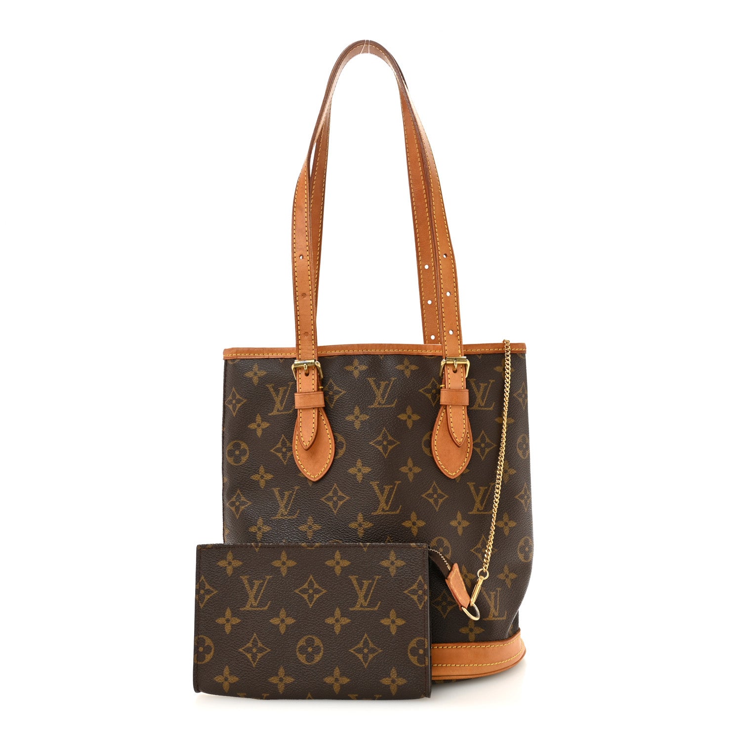 Louis Vuitton Monogram Petit Bucket 23 3 of 15