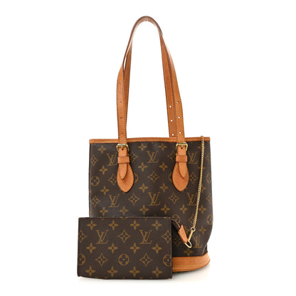 Louis Vuitton Monogram Petit Bucket 23 3 of 15