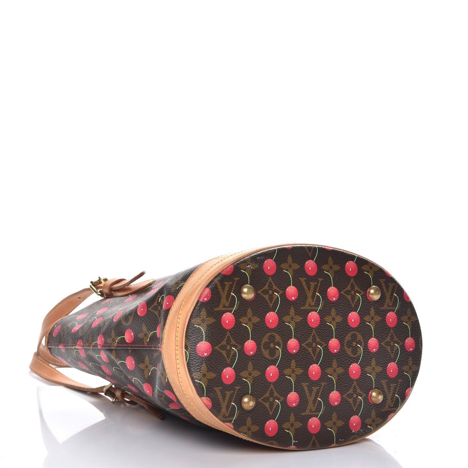 Louis Vuitton Monogram Cerises Bucket Bag 4 of 15