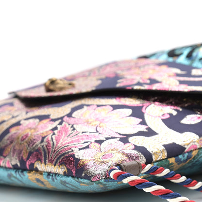 Gucci Brocade Embroidered Drawstring Backpack Multicolor 9 of 9