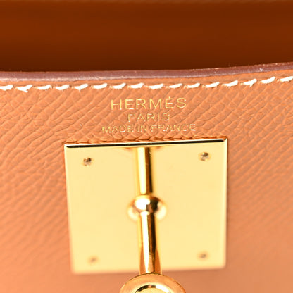 Hermes Epsom Kelly Sellier 28 Gold 6 of 11