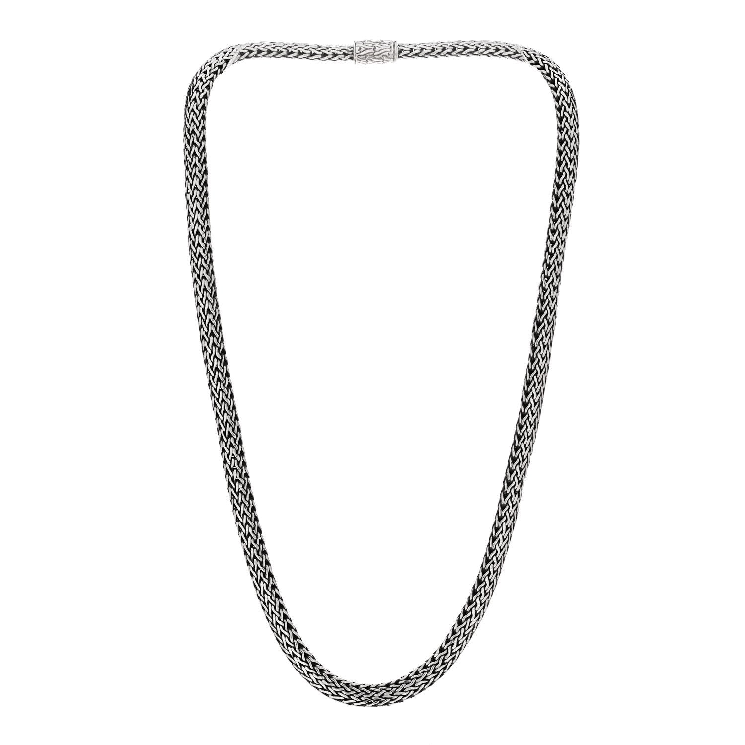 John Hardy Sterling Silver 6.5mm Classic Chain Necklace 3 of 4
