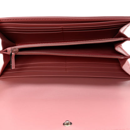 Gucci Calfskin Matelasse GG Marmont Continental Wallet Perfect Pink 5 of 10