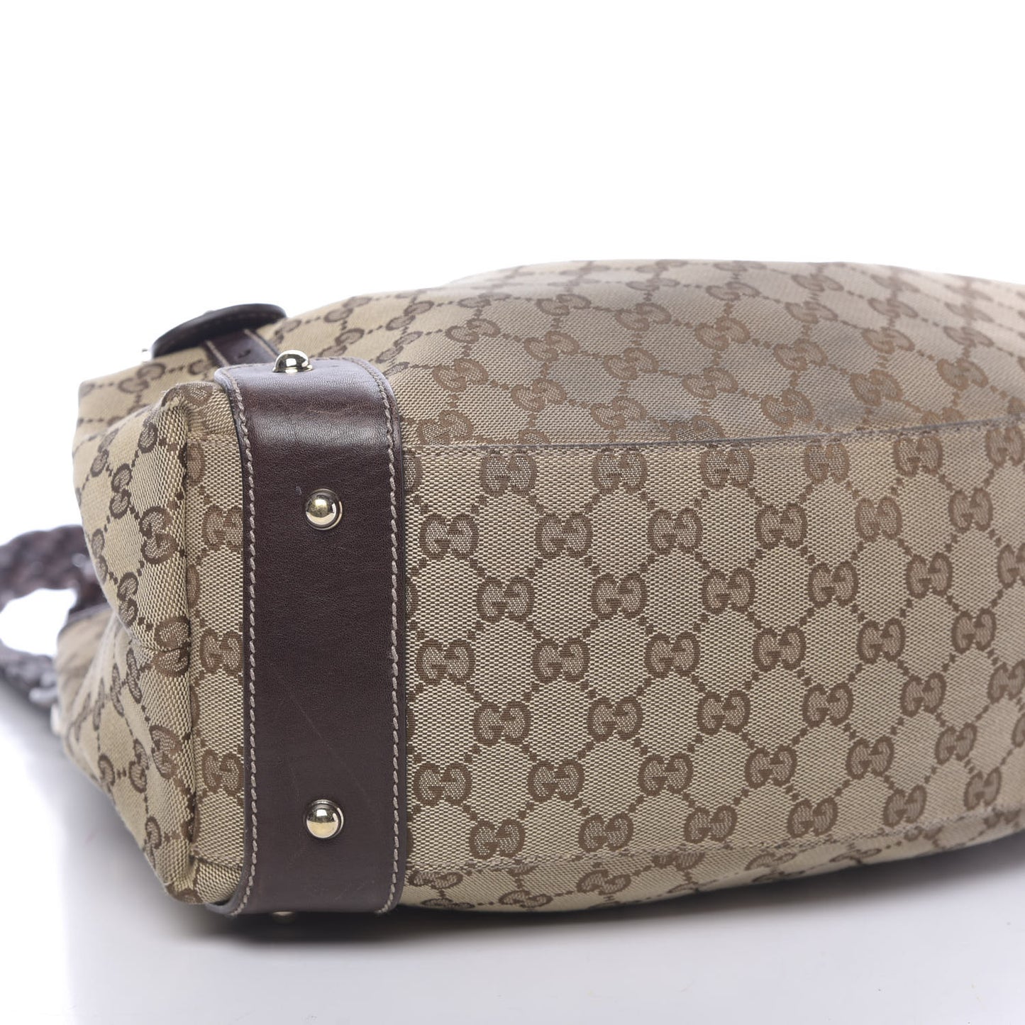 Monogram Medium Pelham Shoulder Bag Dark Brown