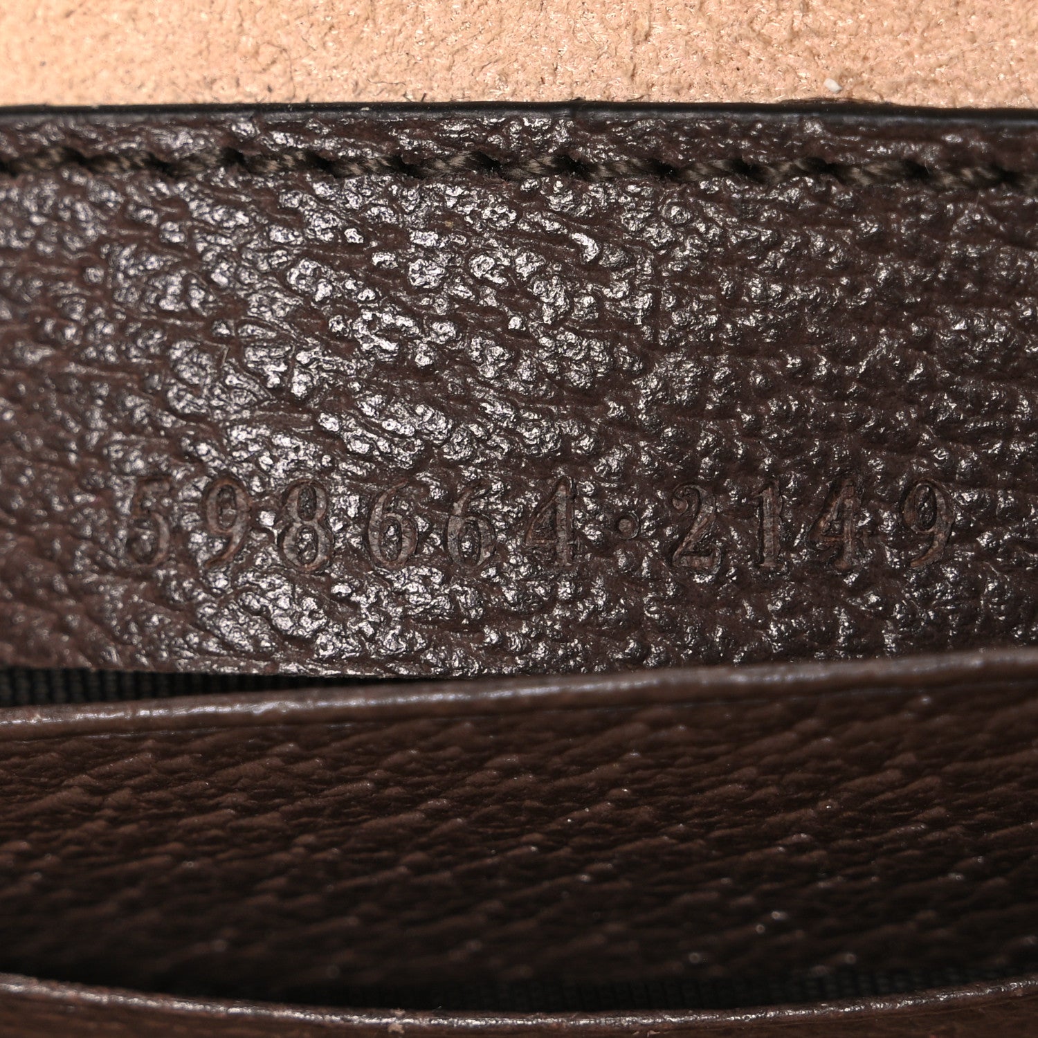 Gucci GG Supreme Monogram Web Mini Ophidia GG Bag Brown 7 of 12