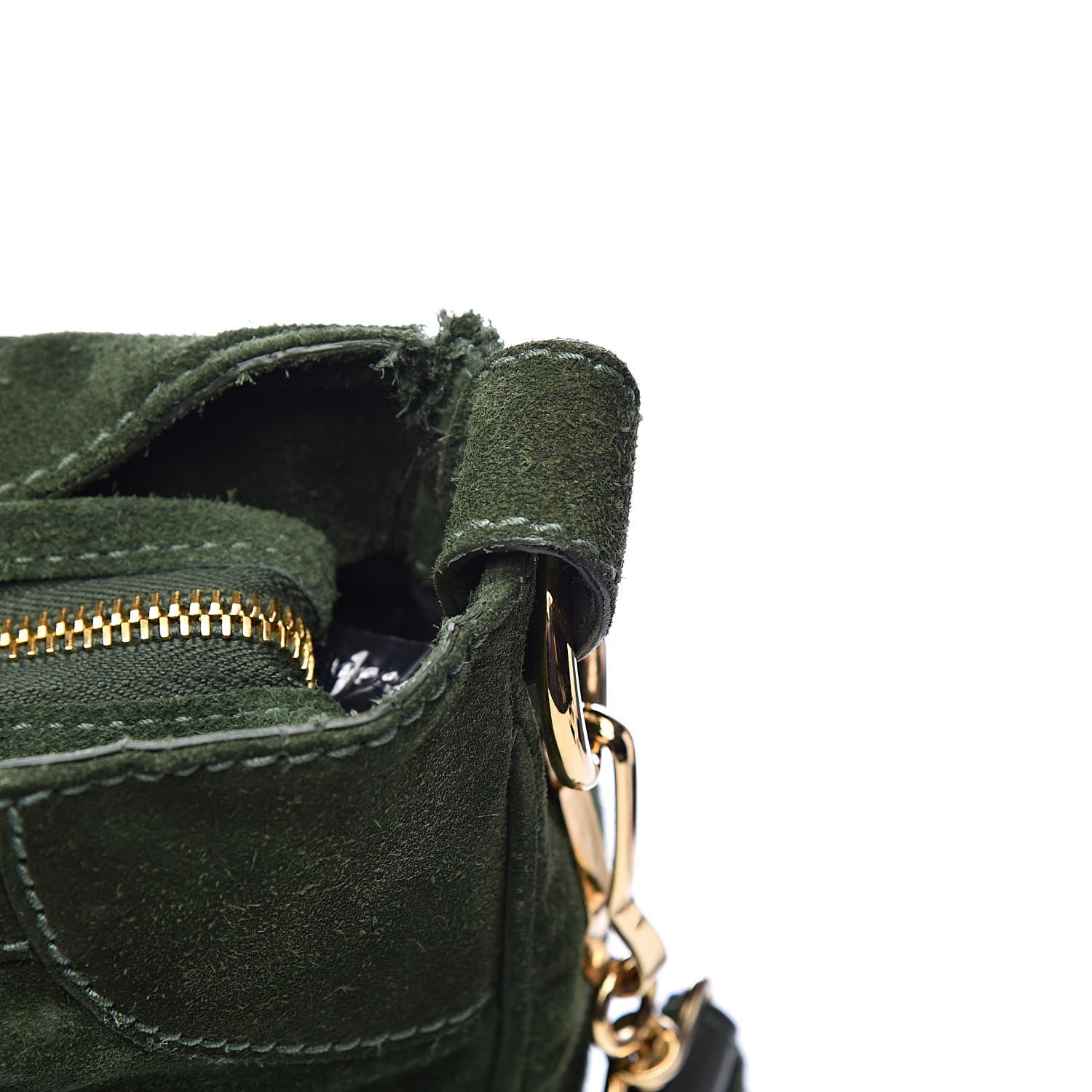 Balenciaga Baby Daim Suede Giant 12 Gold Hardware Velo Vert Militaire 10 of 18